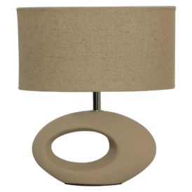 Pöytävalaisin Aneta Olina ruskea/beige 22 x 10 x 25 cm