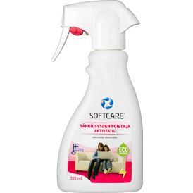 Sähköisyyden poistaja Softcare 300 ml
