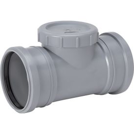 Muhvipuhdistusyhde Uponor 75, Harmaa