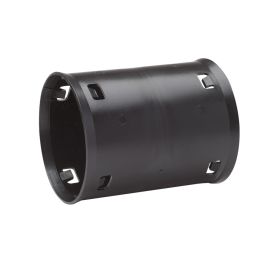 Salaojan kaksoismuhvi Uponor musta Ø 110 mm