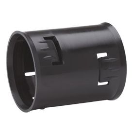 Liitosholkki Uponor peltosalaoja musta Ø 50 mm