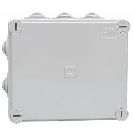 Kytkentäkotelo Malmbergs vaaleanharmaa 153 x 110 x 66 mm