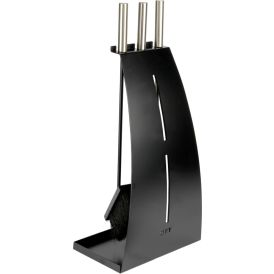 Takkasetti Pisla HTT Kelo musta 25 x 16 x 56 cm