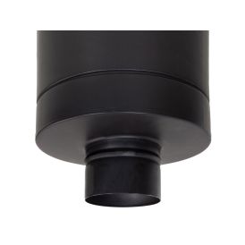 Aloituskappale HTT Eristetylle piipulle Musta Ø115 mm