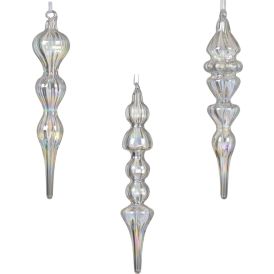 Joulukoriste lasiornamentti 18 cm lajitelma