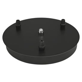 Kattokuppi Osram Vintage 1906 3-os musta Ø 20 cm