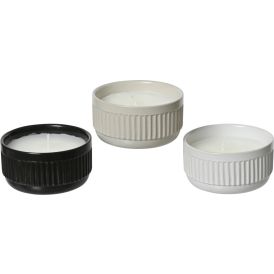 Puutarhakynttilä Citronella kulhossa 12 x 6 cm lajitelma