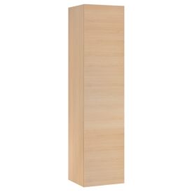 Korkea kaappi Temal 1 ovi oikealla vaalea tammi 40 cm