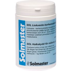 Liukuestehiekka Solmaster 1 kg raekoko 0,1-0,6 mm