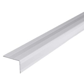 L-lista Lunawood Luna TWPC hopeanharmaa 26 x 42 x 4000 mm