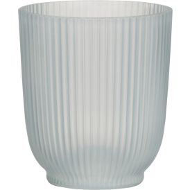 Orkidearuukku frosted 15 cm valkoinen
