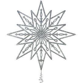 Latvatähti filigraani 25 cm hopea