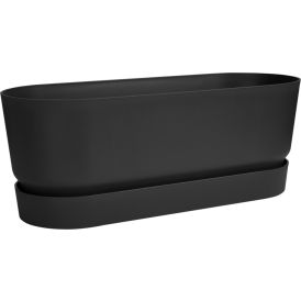 Parvekelaatikko Elho Greenville 50 cm musta