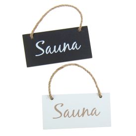 Sauna-kyltti Weiste lajitelma 12 x 6 cm