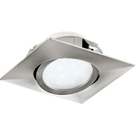 Uppospotti Eglo Pineda 1 84 x 84 mm Valkoinen Suunnattava