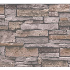 Kuitutapetti A.S. Creation Wood'n Stone Muurikivi