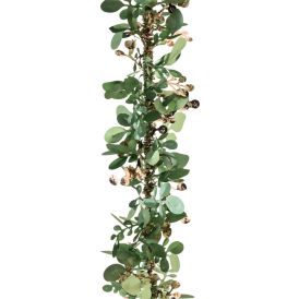 Lehtipunos 85 mm x 2 m vihreä-shampanja
