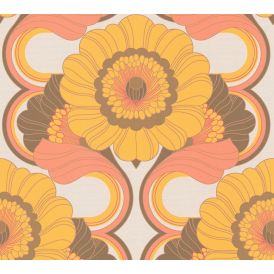 Kuitutapetti A.S. Creation Retro Chic Kukka 39530-4