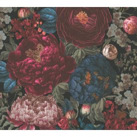 Kuitutapetti A.S. Creation Michalsky Bloom 39979-1 punainen-sininen
