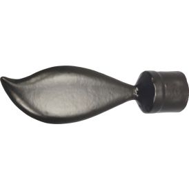 Päätykappale 20 mm Flame Musta