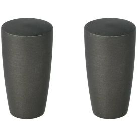 Päätykappale 20 mm Noble Antrasiitti