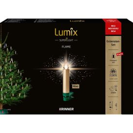 Langaton Kuusenkynttilä Krinner Lumix SuperLight Flame kulta 6 kpl