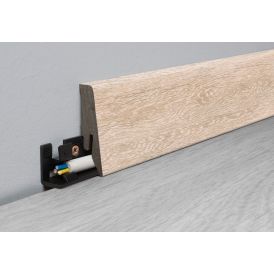 Jalkalista Logoclic K58C Element Flex Tammi Elbrusa 18 x 58 x 2600 mm