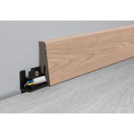 Jalkalista Logoclic K58C Element Flex Tammi Baltia 18 x 58 x 2600 mm