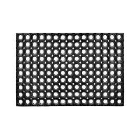 Kynnysmatto Astra Quadro musta 80 x 120 cm