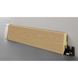 Jalkalista Logoclic Pyökki Engleria 18 x 58 x 2600 mm