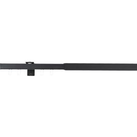 Verhokiskosetti Expo Ambiente musta 160-280 cm