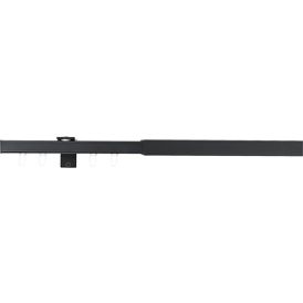 Verhokiskosetti Expo Ambiente musta 120-210 cm