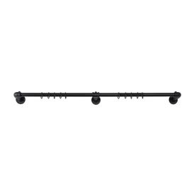 Verhotankosetti Expo Ambiente Industrial Look musta 160-280 cm