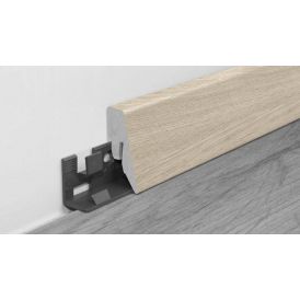 Jalkalista Logoclic K40 C Tammi Diosa MDF 19 x 40 x 2600 mm