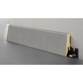 Jalkalista Logoclic Dark Slate 18 x 58 x 2600 mm