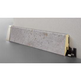 Jalkalista Logoclic Albus 18 x 58 x 2600 mm