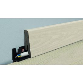 Jalkalista Logoclic Mistery Oak 18 x 58 x 2600 mm