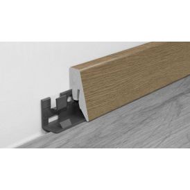 Jalkalista Logoclic K40 C Tammi Apolo MDF 19 x 40 x 2600 mm