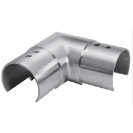 Jatkoliitos Treba ClipRail 90° kulma ø42 mm