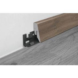 Jalkalista Logoclic K40 C Tammi Cocoa 19 x 40 x 2600 mm