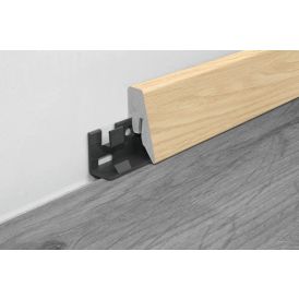 Jalkalista Logoclic K40 C Tammi Cornsilk 19 x 40 x 2600 mm