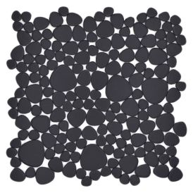 Mosaiikkilaatta Kiesel Uni XKM 892N Musta 27,5 x 27,5 cm