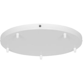 Kattokupu Nordlux Luana 5-os Ø 40 cm Valkoinen