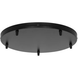 Kattokupu Nordlux Luana 5-os Ø 40 cm Musta