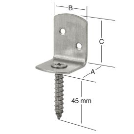 Aitahela 32 x 30 x 38 mm RST 12 kpl