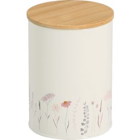 Säilytyspurkki Zeller Pyöreä Flowers 1,4 l