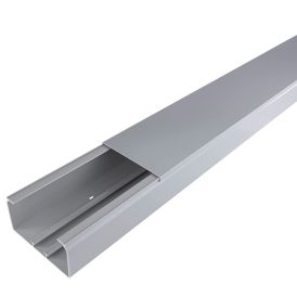 Kaapelikanava REV Ritter harmaa 110 x 60 mm 2 m