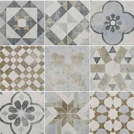 Lattialaatta Frassinoro Neo Villa Mix 20 x 20 cm