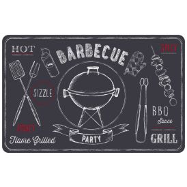 Tabletti Rio Barbecue 44 x 29 cm Musta
