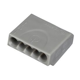 Rasialiitin Voltomat harmaa 5 x 2,5 mm² 50 kpl/pkt